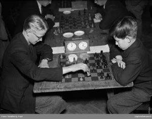 Torneos de ajedrez en Upsala 1945